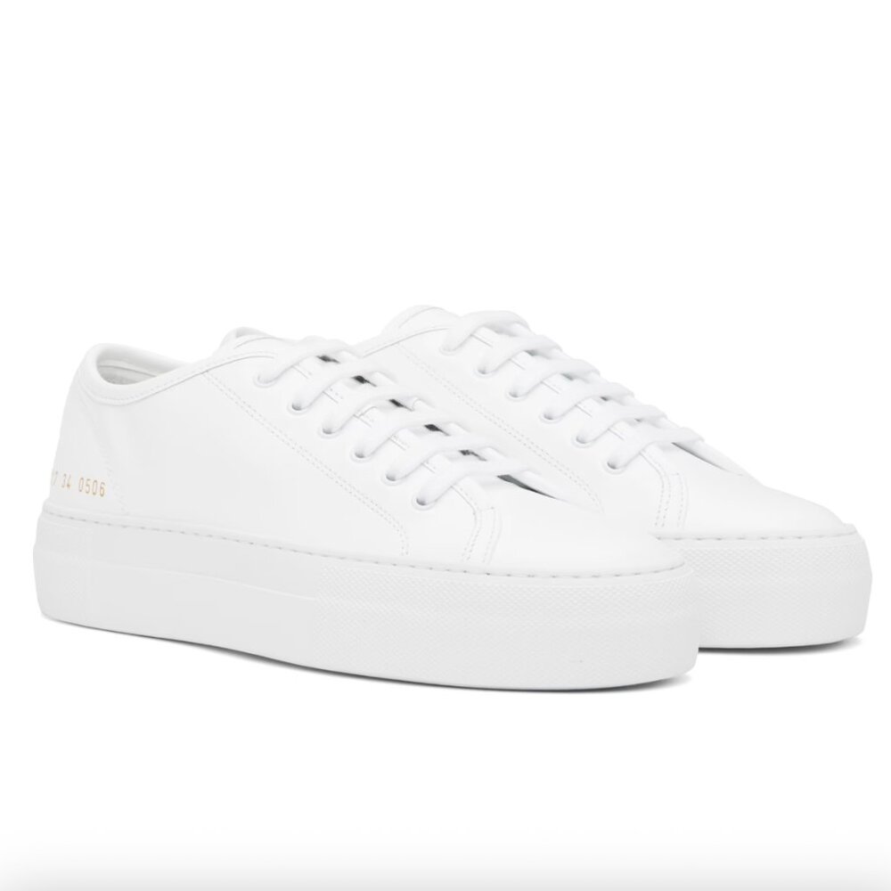 NWT | Common Projects Tournament Low Super Sneakers | Size 37 IT | White